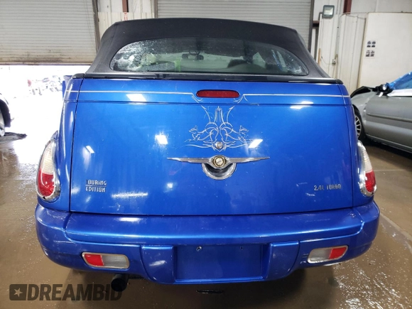 2006 Chrysler PT Cruiser Touring with VIN 3C3JY55E56T324916, listed as a Copart auction lot 86818474 with 106,730 mi miles and Salvage Title. Bid and sale history available at carsss.com. Image 6.
