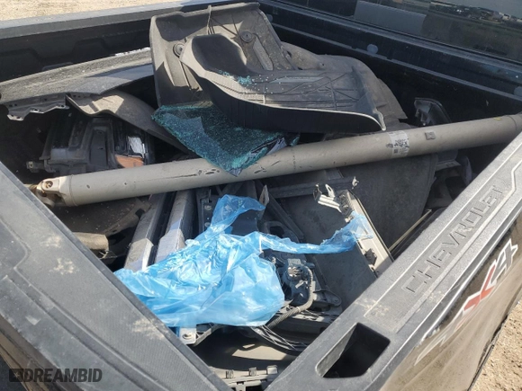2019 Chevrolet Silverado 1500 LTZ with VIN 3GCUYGEDXKG179399, listed as a Copart auction lot 43027455 with 123,746 mi miles and Salvage Title. Bid and sale history available at carsss.com. Image 14.