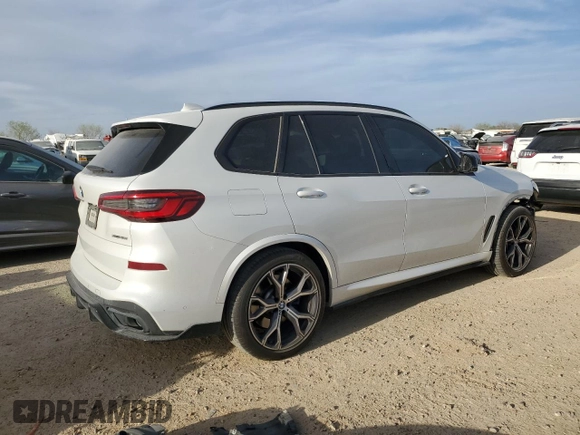 2019 BMW X5 xDrive40i with VIN 5UXCR6C51KLL09358, listed as a Copart auction lot 48351585 with 98,380 mi miles and Salvage Title. Bid and sale history available at carsss.com. Image 3.