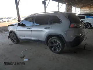2021 Jeep Cherokee Altitude with VIN 1C4PJLLB7MD168999, listed as a Copart auction lot 44343825 with 49,093 mi miles and Salvage Title. Bid and sale history available at carsss.com. Image 2.