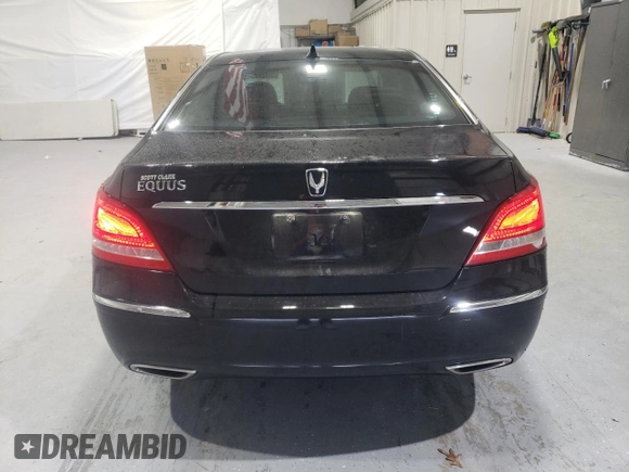 2012 Hyundai Equus Signature z VIN KMHGH4JH4CU057118, wystawiony jako Copart lot #58478515 z przebiegiem 147 142 mil mil oraz Czysty tytuł • Clean title. Historia ofert i sprzedaży dostępna na DreamBid. Obrazek 6.
