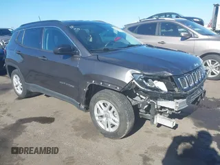 2021 Jeep Compass Sport с VIN 3C4NJCAB5MT572145, выставлен на аукционе IAAI как лот 41415198 с пробегом 27 186 миль миль и . История ставок и продаж доступна на DreamBid. Изображение 1.