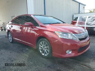 2010 Lexus HS 250h with VIN JTHBB1BA6A2001379, listed as a Copart auction lot 55507805 with 99,366 mi miles and Salvage Title. Bid and sale history available at DreamBid. Image 4.