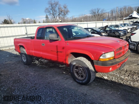 1998 Dodge Dakota SLT with VIN 1B7GG22Y2WS684250, listed as a Copart auction lot 82273664 with 119,620 mi miles and Clean Title. Bid and sale history available at carsss.com. Image 4.
