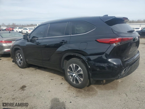 2023 Toyota Highlander Hybrid XLE with VIN 5TDKBRCH7PS577253, listed as a Copart auction lot 49791515 with 95,144 mi miles and Salvage Title. Bid and sale history available at carsss.com. Image 2.