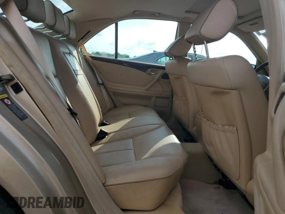 2001 Mercedes-Benz E-Class with VIN WDBJF65J41B317646, listed as a Copart auction lot 54506865 with 138,578 mi miles and Clean Title. Bid and sale history available at carsss.com. Image 10.