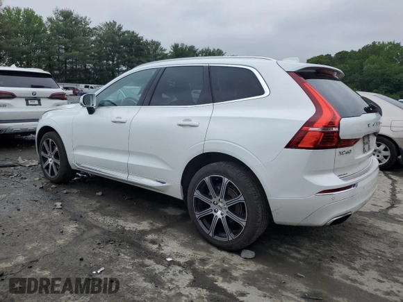 2021 Volvo XC60 Inscription z VIN YV4102RL9M1829577, wystawiony jako Copart lot #57493245 z przebiegiem 24 642 mil mil oraz Szkoda całkowita • Salvage title. Historia ofert i sprzedaży dostępna na DreamBid. Obrazek 2.