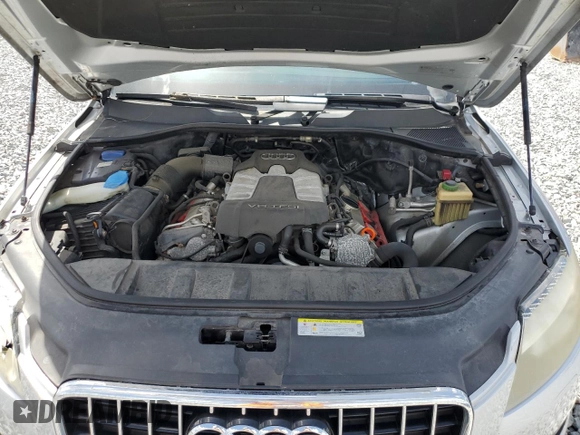 2013 Audi Q7 3.0T Premium Plus with VIN WA1LGAFE6DD001857, listed as a Copart auction lot 51815805 with 105,353 mi miles and Clean Title. Bid and sale history available at carsss.com. Image 12.