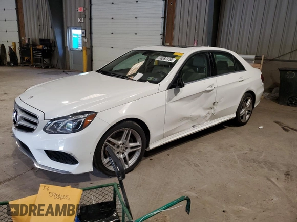 2014 Mercedes-Benz E 350 Luxury with VIN WDDHF8JB5EA865828, listed as a Copart auction lot 56080755 with 95,572 mi miles and Salvage Title. Bid and sale history available at DreamBid. Image 1.