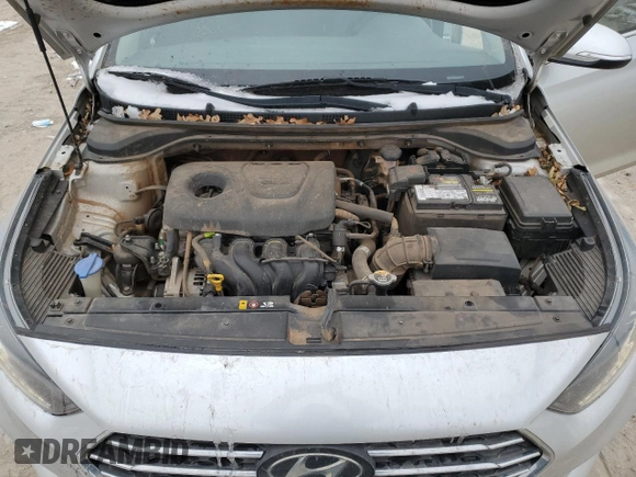 2019 Hyundai Accent Limited with VIN 3KPC34A30KE051741, listed as a Copart auction lot 44817195 with 117,652 mi miles and Salvage Title. Bid and sale history available at carsss.com. Image 11.