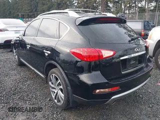 2017 Infiniti QX50 with VIN JN1BJ0RP2HM384036, listed as a IAAI auction lot 41422304 with 89,843 mi miles. Bid and sale history available at carsss.com. Image 3.