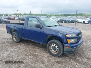 2010 Chevrolet Colorado Work Truck z VIN 1GCCSBD93A8110829, wystawiony jako IAAI lot #42352945 z przebiegiem 206 495 mil mil oraz . Historia ofert i sprzedaży dostępna na DreamBid. Obrazek 1.