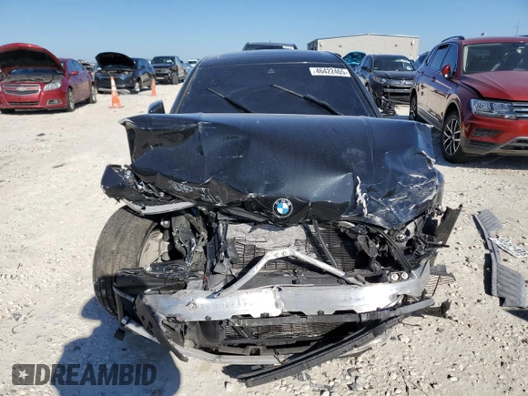 2021 BMW 3 Series M340i with VIN 3MW5U7J03M8C02731, listed as a Copart auction lot 46422465 with 0 mi miles and Salvage Title. Bid and sale history available at carsss.com. Image 5.