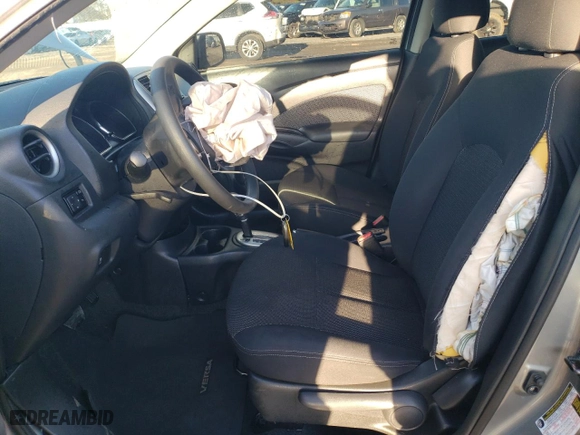 2014 Nissan Versa SV with VIN 3N1CN7AP4EL804849, listed as a Copart auction lot 87026824 with 90,216 mi miles and Salvage Title. Bid and sale history available at carsss.com. Image 7.