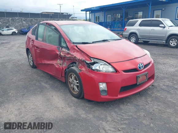 2011 Toyota Prius I with VIN JTDKN3DU0B1435476, listed as a IAAI auction lot 41723983 with 218,997 mi miles. Bid and sale history available at carsss.com. Image 6.