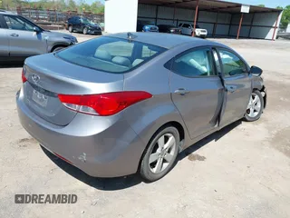 2012 Hyundai Elantra Limited with VIN KMHDH4AE1CU409385, listed as a IAAI auction lot 41985078 with 108,561 mi miles. Bid and sale history available at carsss.com. Image 4.