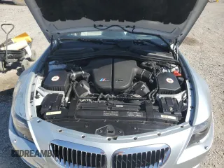 2007 BMW 6 Series M6 with VIN WBSEK93557CY78018, listed as a Copart auction lot 75722304 with 122,260 mi miles and Salvage Title. Bid and sale history available at carsss.com. Image 11.