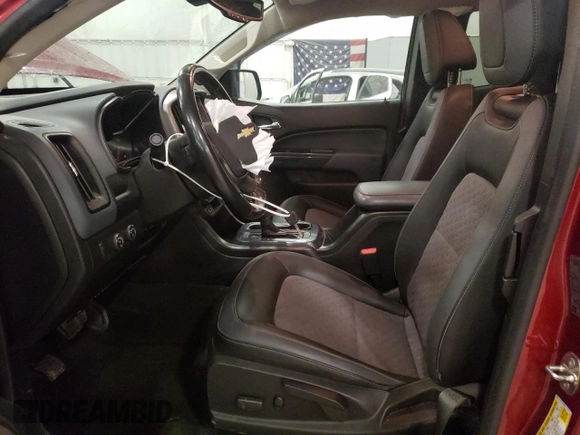 2017 Chevrolet Colorado 4WD Z71 with VIN 1GCHTDEN0H1195822, listed as a Copart auction lot 76868404 with 88,498 mi miles and Salvage Title. Bid and sale history available at carsss.com. Image 7.