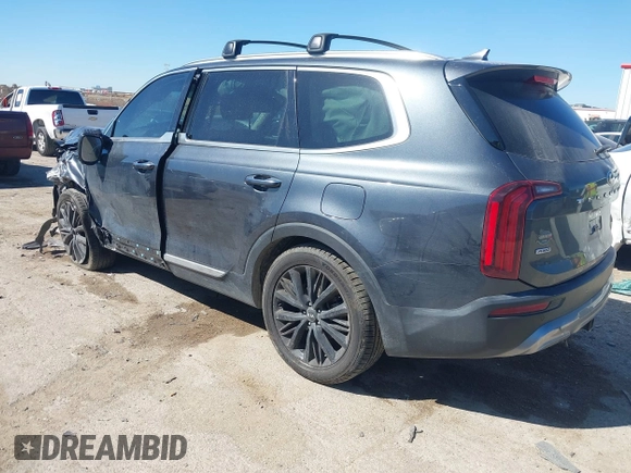 2020 Kia Telluride SX with VIN 5XYP5DHC6LG089979, listed as a IAAI auction lot 41865350 with 79,185 mi miles and . Bid and sale history available at DreamBid. Image 3.