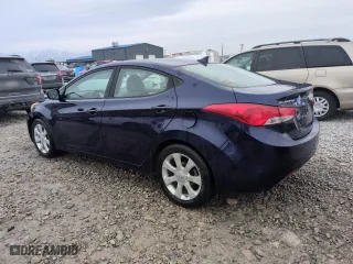 2012 Hyundai Elantra Limited with VIN 5NPDH4AE5CH089258, listed as a Copart auction lot 42236475 with 106,868 mi miles and Salvage Title. Bid and sale history available at carsss.com. Image 2.
