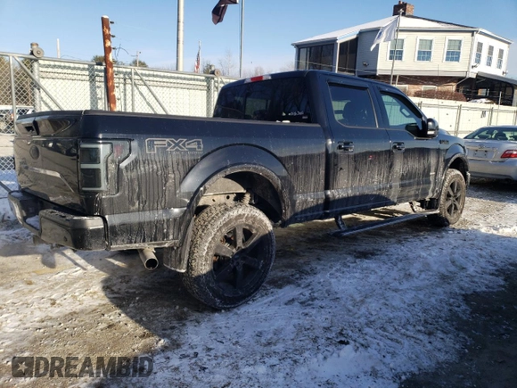 2017 Ford F-150 XL with VIN 1FTFW1EG0HFC24981, listed as a Copart auction lot 42326465 with 82,342 mi miles and Salvage Title. Bid and sale history available at carsss.com. Image 3.