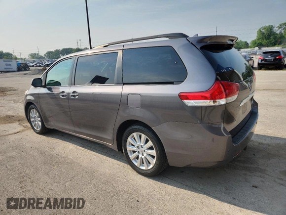 2011 Toyota Sienna XLE with VIN 5TDDK3DC6BS026264, listed as a Copart auction lot 60548865 with 147,516 mi miles and Salvage title. Bid and sale history available at DreamBid. Image 2.