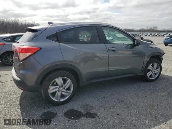 2020 Honda HR-V EX with VIN 3CZRU6H57LM711141, listed as a Copart auction lot 49109605 with 0 mi miles and Salvage Title. Bid and sale history available at carsss.com. Image 3.