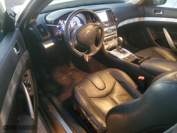 2014 Infiniti Q60 Coupe with VIN JN1CV6EL2EM130921, listed as a Copart auction lot 83563914 with 102,583 mi miles and Salvage Title. Bid and sale history available at carsss.com. Image 8.