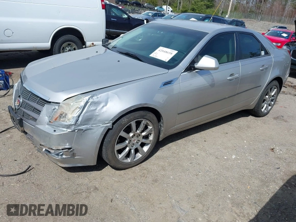 2008 Cadillac CTS RWD w/1SB with VIN 1G6DV57V380138406, listed as a IAAI auction lot 42048658 with 125,923 mi miles. Bid and sale history available at carsss.com. Image 2.