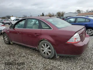 2008 Ford Taurus SEL with VIN 1FAHP24W48G124354, listed as a Copart auction lot 80499924 with 0 mi miles and Salvage Title. Bid and sale history available at carsss.com. Image 2.