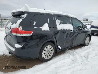 2014 Toyota Sienna Ltd with VIN 5TDDK3DC1ES093598, listed as a Copart auction lot 46439145 with 135,858 mi miles and Salvage Title. Bid and sale history available at carsss.com. Image 3.