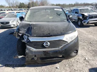 2015 Nissan Quest SV z VIN JN8AE2KP7F9120463, wystawiony jako Copart lot #49695485 z przebiegiem 143 413 mil mil oraz Czysty tytuł • Clean title. Historia ofert i sprzedaży dostępna na DreamBid. Obrazek 5.
