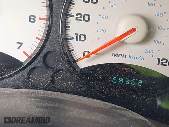 2002 Jeep Liberty Sport with VIN 1J4GL48K02W313000, listed as a IAAI auction lot 41837671 with 168,362 mi miles. Bid and sale history available at carsss.com. Image 7.