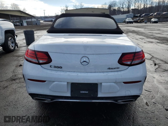 2023 Mercedes-Benz C 300 with VIN W1KWK8EB1PG116635, listed as a Copart auction lot 89201975 with Not Provided miles and Salvage Title. Bid and sale history available at DreamBid. Image 6.
