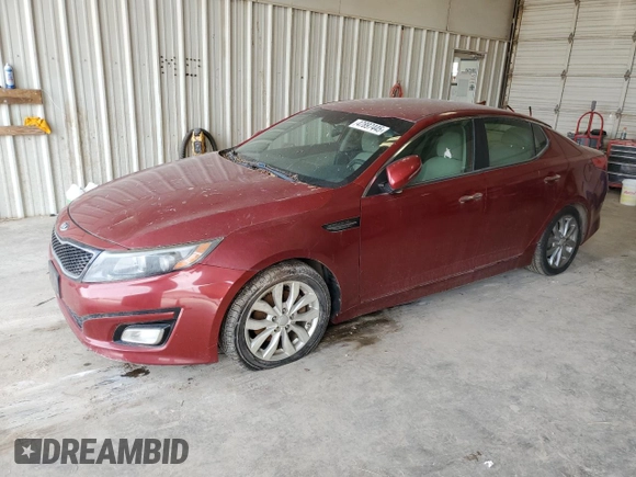 2014 Kia Optima LX with VIN 5XXGM4A72EG320626, listed as a Copart auction lot 47897445 with 169,194 mi miles and Clean Title. Bid and sale history available at carsss.com. Image 1.