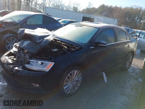 2016 Volkswagen Jetta Sedan 1.8T SEL with VIN 3VWL07AJXGM223308, listed as a IAAI auction lot 41440267 with 94,704 mi miles. Bid and sale history available at carsss.com. Image 14.