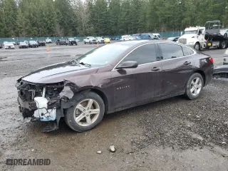 2020 Chevrolet Malibu LS with VIN 1G1ZC5ST7LF107995, listed as a Copart auction lot 44603745 with 66,034 mi miles and Salvage Title. Bid and sale history available at carsss.com. Image 1.