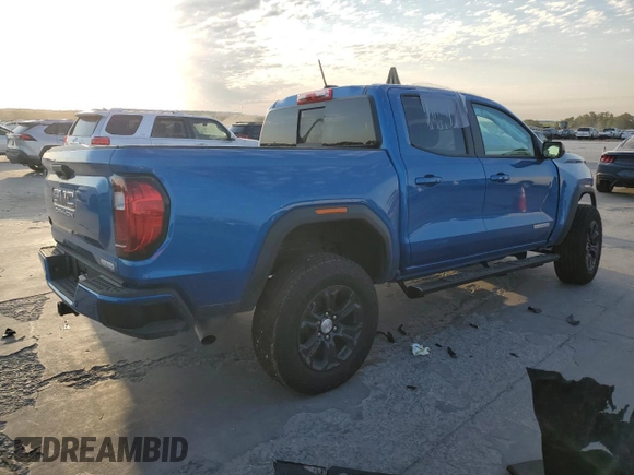 2024 GMC Canyon 2WD Elevation with VIN 1GTP5BEK4R1130716, listed as a Copart auction lot 74582874 with 1,077 mi miles and Salvage Title. Bid and sale history available at carsss.com. Image 3.