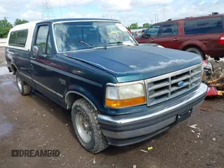 1994 Ford F-150 z VIN 1FTEF15N4RLB57458, wystawiony jako IAAI lot #42312041 z przebiegiem 103 097 mil mil oraz . Historia ofert i sprzedaży dostępna na DreamBid. Obrazek 1.