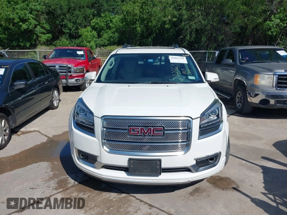 2014 GMC Acadia Denali with VIN 1GKKRTKD7EJ222363, listed as a IAAI auction lot 42062758 with 1 mi miles. Bid and sale history available at carsss.com. Image 12.