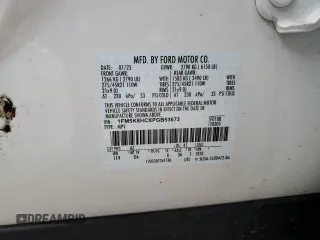 2023 Ford Explorer Platinum с VIN 1FM5K8HCXPGB53673, выставлен на аукционе Copart как лот 53692795 с пробегом 11 351 миль миль и Списание • Salvage title. История ставок и продаж доступна на DreamBid. Изображение 13.