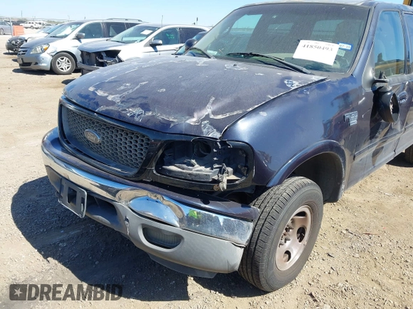 2001 Ford F-150 SuperCrew XLT with VIN 1FTRW08W81KF01853, listed as a IAAI auction lot 41850493 with 1 mi miles. Bid and sale history available at carsss.com. Image 6.