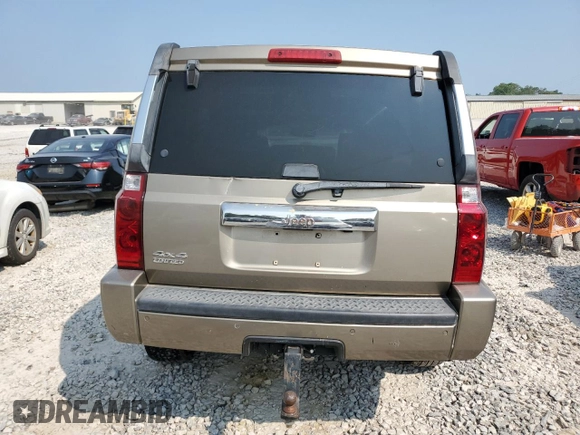 2006 Jeep Commander Limited with VIN 1J8HG58N26C302532, listed as a Copart auction lot 59671125 with 155,835 mi miles and Salvage title. Bid and sale history available at DreamBid. Image 6.