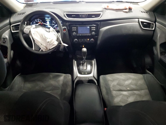 2015 Nissan Rogue SV with VIN 5N1AT2MV3FC886962, listed as a Copart auction lot 48184185 with 160,894 mi miles and Salvage Title. Bid and sale history available at carsss.com. Image 8.