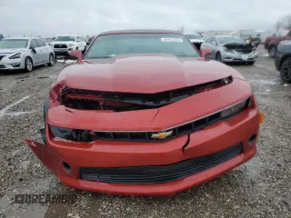 2015 Chevrolet Camaro LT with VIN 2G1FF3D31F9177419, listed as a Copart auction lot 44615225 with 186,589 mi miles and Salvage Title. Bid and sale history available at carsss.com. Image 5.