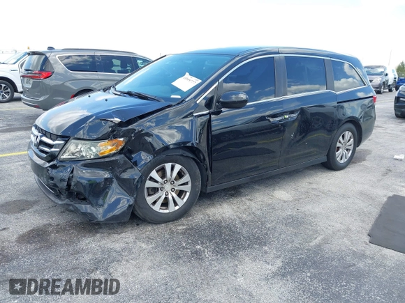 2016 Honda Odyssey SE with VIN 5FNRL5H36GB078398, listed as a IAAI auction lot 41995777 with 169,910 mi miles. Bid and sale history available at carsss.com. Image 17.