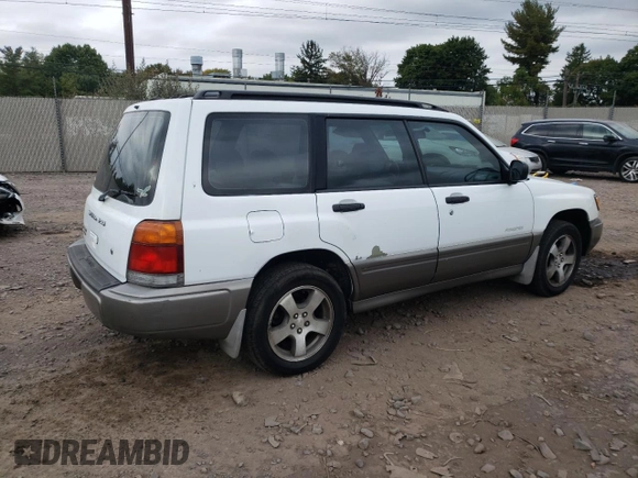 1999 Subaru Forester S with VIN JF1SF6555XH730230, listed as a Copart auction lot 71795924 with 103,455 mi miles and Salvage Title. Bid and sale history available at carsss.com. Image 3.