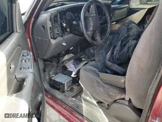 2005 Chevrolet Silverado 1500 LS with VIN 1GCEK14V45Z352156, listed as a Copart auction lot 87450214 with 0 mi miles and Salvage Title. Bid and sale history available at carsss.com. Image 8.