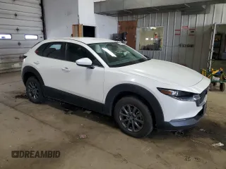 2021 Mazda CX-30 S with VIN 3MVDMBAL8MM214214, listed as a Copart auction lot 58583995 with 98,877 mi miles and Salvage title. Bid and sale history available at DreamBid. Image 4.