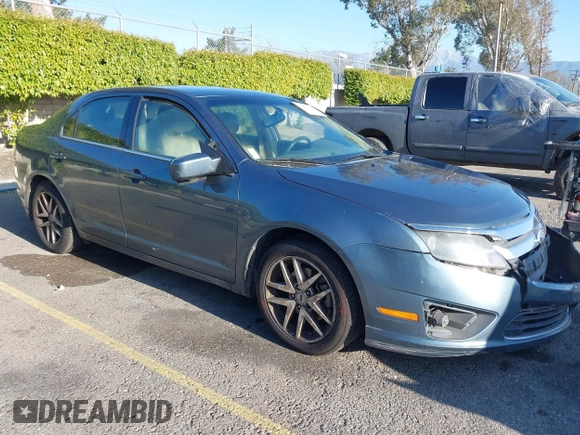 2012 Ford Fusion SEL with VIN 3FAHP0JA3CR187167, listed as a IAAI auction lot 41957245 with 139,556 mi miles. Bid and sale history available at carsss.com. Image 1.